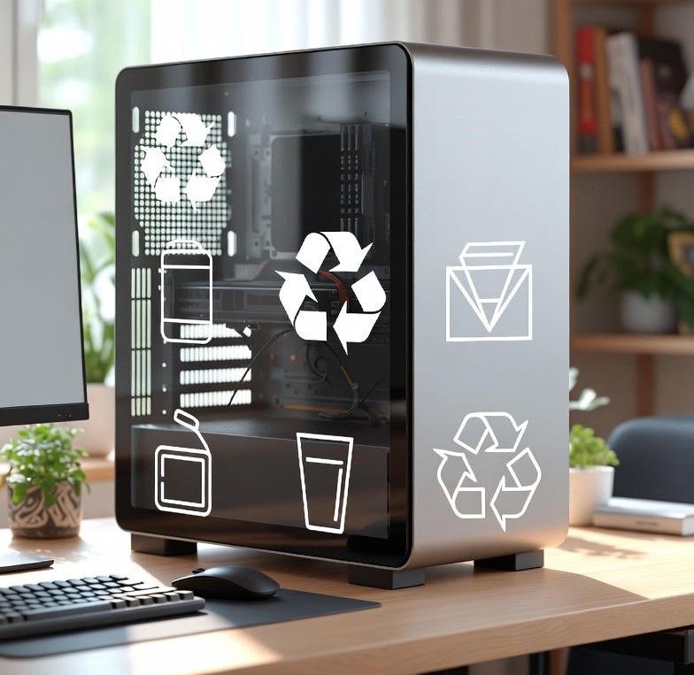 recyclable modern pc